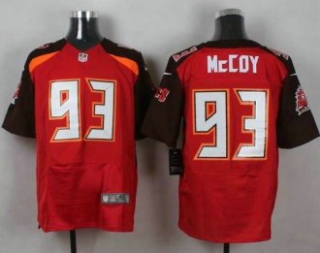 Nike Tampa Bay Buccaneers -93 Gerald McCoy Red Team Color Stitched NFL New Elite Jersey