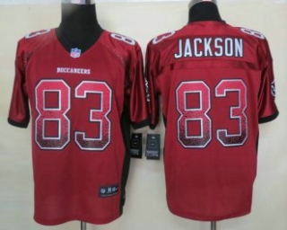 2013 New Nike Tampa Bay Buccaneers 83 Jackson Drift Fashion Red Elite Jerseys