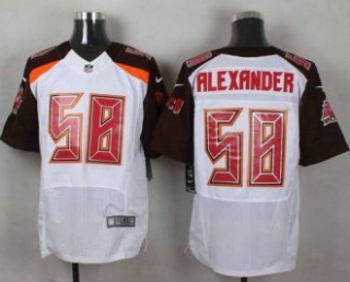 Nike Tampa Bay Buccaneers -58 Kwon Alexander White Stitched NFL New Elite Jersey