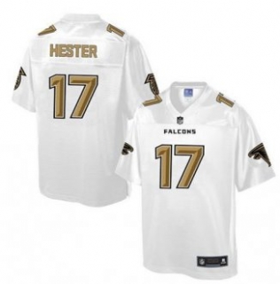 Nike Atlanta Falcons 17 Devin Hester White NFL Pro Line Fashion Game Jersey