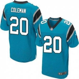 Nike Carolina Panthers -20 Kurt Coleman Blue Alternate Stitched NFL Elite Jersey