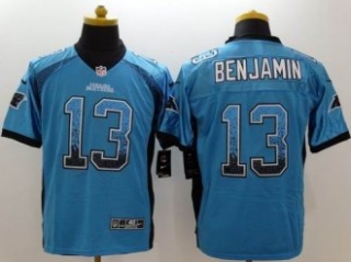Nike Carolina Panthers -13 Kelvin Benjamin Blue Alternate Stitched NFL Elite Drift Fashion Jersey