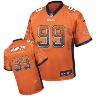Nike Bears -99 Dan Hampton Orange Alternate Stitched NFL Elite Drift Fashion Jersey