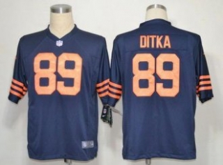 Nike Bears -89 Mike Ditka Navy Blue 1940s Throwback Stitched NFL Game Jersey