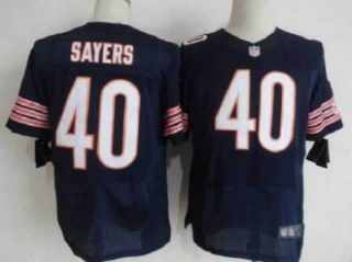 Nike Bears -40 Gale Sayers Navy Blue Team Color Stitched NFL Elite Jersey