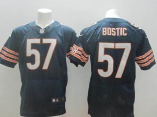Nike Chicago Bears -57 Jon Bostic Navy Blue Team Color NFL Elite Jersey