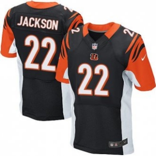 Nike Bengals -22 William Jackson Black Team Color Stitched NFL Elite Jersey