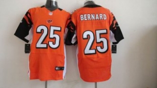 2012 NEW NFL Cincinnati Bengals 25 Bernard Orange Jerseys (Elite)