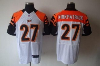 Nike Bengals -27 Dre Kirkpatrick White Stitched NFL Elite Jersey