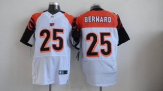 2012 NEW NFL Cincinnati Bengals 25 Bernard White Jerseys (Elite)