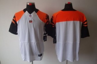 Nike Bengals Blank White Stitched NFL Elite Jersey