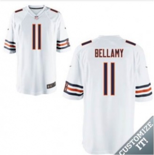 Nike Chicago Bears -11 White Bellamy Elite Jersey