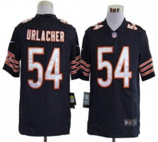 Nike Bears -54 Brian Urlacher Navy Blue Team Color Stitched NFL Game Jersey