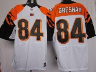 Nike Bengals -84 Jermaine Gresham White Stitched NFL Elite Jersey