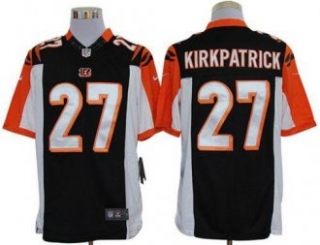 Nike Bengals -27 Dre Kirkpatrick Black Team Color Stitched NFL Limited Jersey