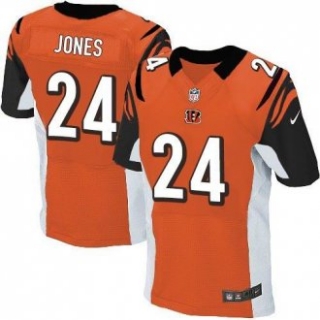 Nike Cincinnati Bengals -24 Adam Jones Orange Alternate Stitched NFL Elite Jersey