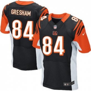 Nike Bengals -84 Jermaine Gresham Black Team Color Stitched NFL Elite Jersey