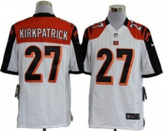 Nike Bengals -27 Dre Kirkpatrick White Stitched NFL Game Jersey