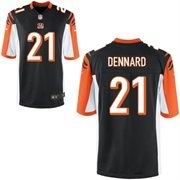 2014 NFL Draft Cincinnati Bengals -21 Darqueze Dennard Black Game Jersey