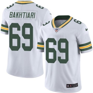 Nike Packers -69 David Bakhtiari White Stitched NFL Color Rush Limited Jersey