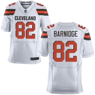 Nike Cleveland Browns -82 Gary Barnidge White Stitched NFL New Elite Jersey