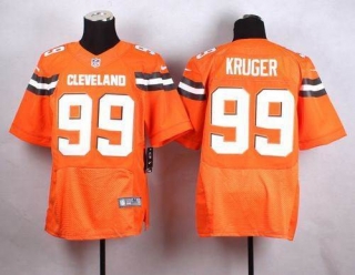 Nike Cleveland Browns -99 Paul Kruger Orange Alternate Stitched NFL New Elite Jersey