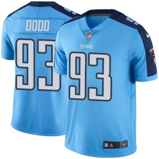 Nike Titans -93 Kevin Dodd Light Blue Stitched NFL Color Rush Limited Jersey