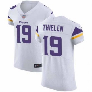 Nike Vikings -19 Adam Thielen White Stitched NFL Vapor Untouchable Elite Jersey