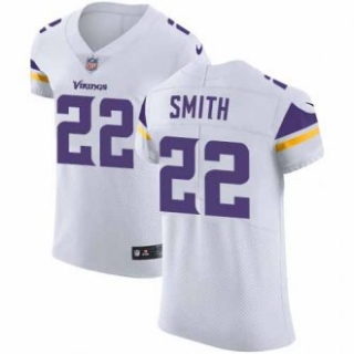 Nike Vikings -22 Harrison Smith White Stitched NFL Vapor Untouchable Elite Jersey