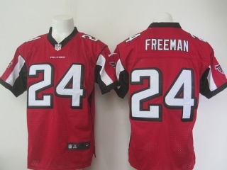 Nike Falcons -24 Devonta Freeman Red Team Color Men's Stitched NFL Elite Jersey