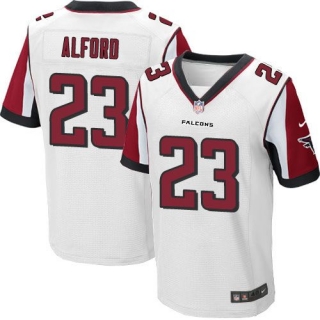 Nike Falcons -23 Robert Alford White Men's Stitched NFL Elite Jersey
