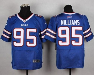 Nike Bills -95 Kyle Williams Royal Blue Team Color Men's Stitched NFL New Elite Jersey