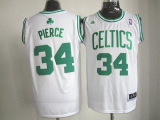 Boston Celtics -34 Paul Pierce Stitched White NBA Jersey
