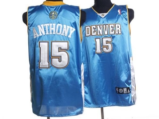 Denver Nuggets -15 Carmelo Anthony Stitched Baby Blue NBA Jersey