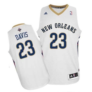 Revolution 30 New Orleans Pelicans -23 Anthony Davis White Stitched NBA Jerseys
