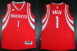 Revolution 30 Houston Rockets -1 Trevor Ariza Red Road Stitched NBA Jersey