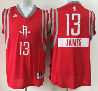Houston Rockets -13 James Harden Red 2014-15 Christmas Day Stitched NBA Jersey