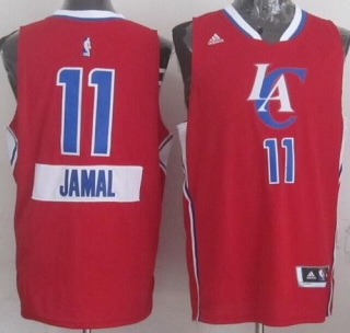 Los Angeles Clippers -11 Jamal Crawford Red 2014-15 Christmas Day Stitched NBA Jersey
