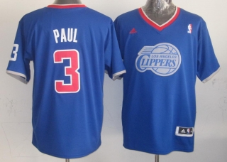 Los Angeles Clippers -3 Chris Paul Light Blue 2013 Christmas Day Swingman Stitched NBA Jersey