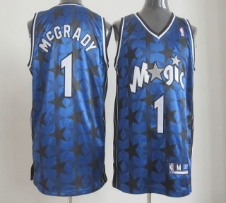Orlando Magic -1 Tracy Mcgrady Blue All Star Stitched NBA Jersey