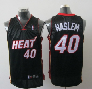 Miami Heat -40 Udonis Haslem Black Stitched NBA Jersey