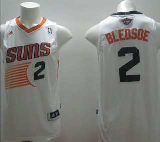 Revolution 30 Phoenix Suns -2 Eric Bledsoe White Stitched NBA Jersey