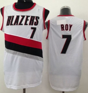 Revolution 30 Portland Trail Blazers -7 Brandon Roy White Stitched NBA Jersey