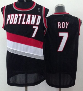 Revolution 30 Portland Trail Blazers -7 Brandon Roy Black Stitched NBA Jersey