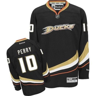 Anaheim Ducks -10 Corey Perry Stitched Black NHL Jersey