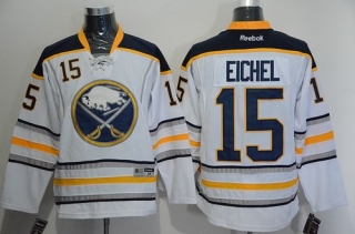 Buffalo Sabres -15 Jack Eichel White Stitched NHL Jersey