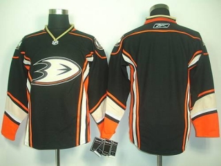 Anaheim Ducks Blank Black Third Stitched NHL Jersey