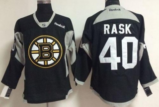 Boston Bruins -40 Tuukka Rask Black Practice Stitched NHL Jersey
