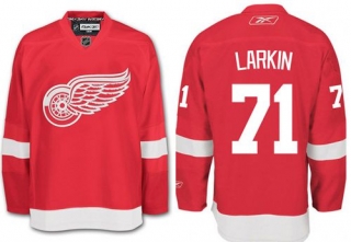 Detroit Red Wings -71 Dylan Larkin Red Stitched NHL Jersey