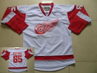 Detroit Red Wings -65 Danny DeKeyser White Stitched NHL Jersey
